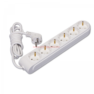 Makel - Altılı Grup Priz 5 Metre Kablolu