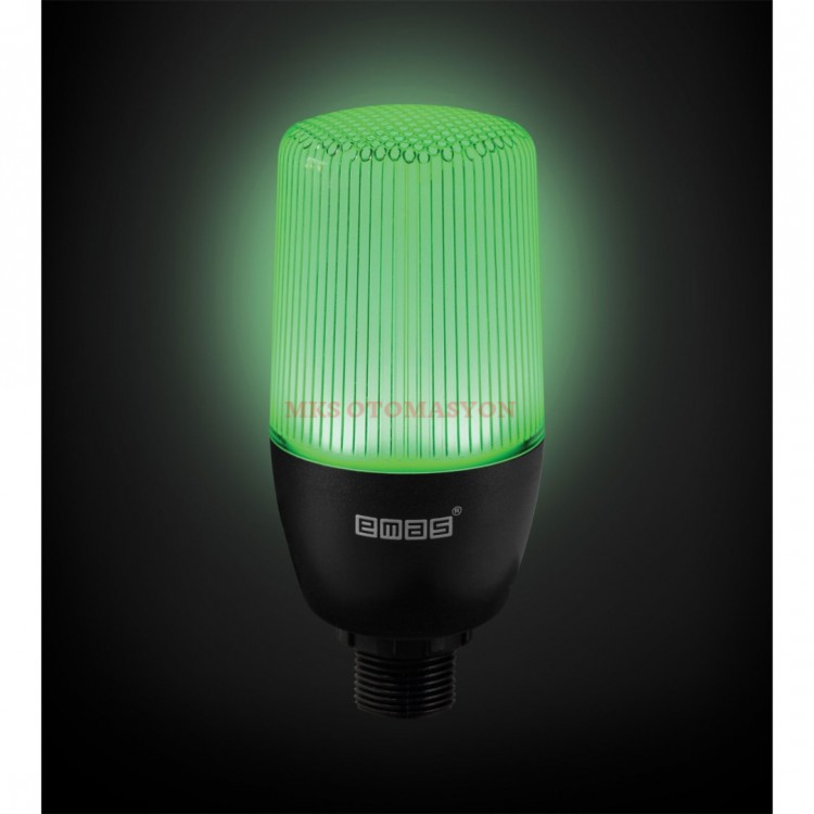 Emas - IF Serisi Çok Renkli 24V DC Buzzerlı Sabit Tepe Lambası