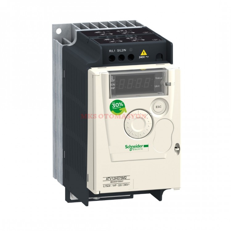Schneider Electric -  ATV12 - 0,75kW 220V - Hız Kontrol Cihazı