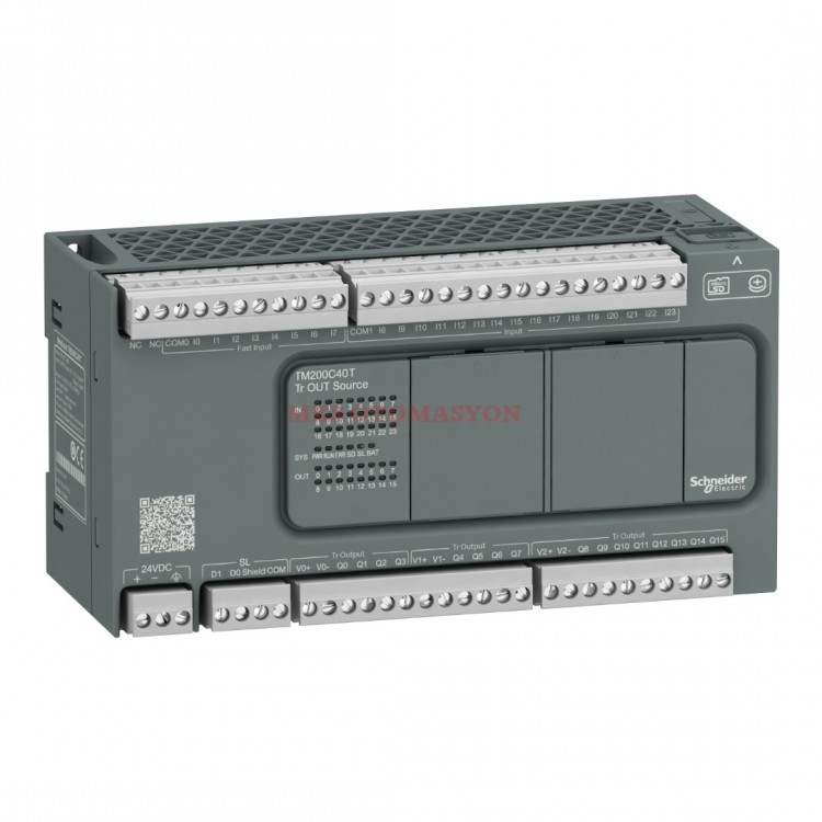 Schneider Electric - TM200C40T 40I/O Transistor Çıkışlı PLC