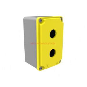 BT4-2001-0007 Bemis - Alüminyum, IP67 2'li Buton Kutusu