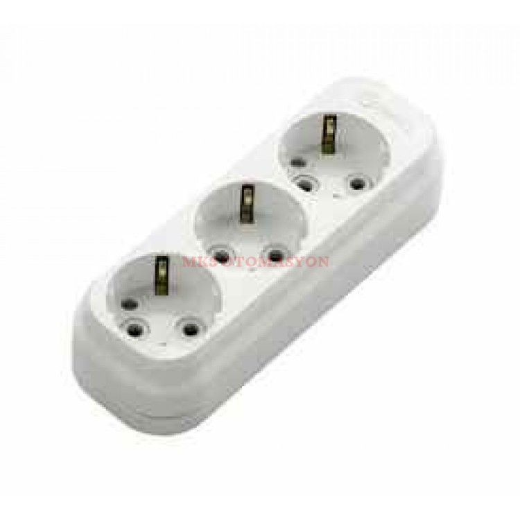 Makel - Üçlü Grup Priz Kablosuz