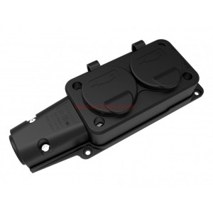 BK1-1402-3612 Bemis - İkili Grup Priz 220V-250V IP54