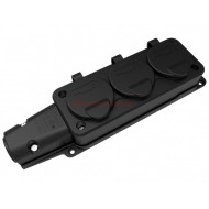 BK1-1402-3613 Bemis - Üçlü Grup Priz IP54 220V-250V