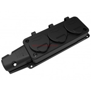 BK1-1402-3613 Bemis - Üçlü Grup Priz IP54 220V-250V