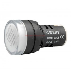 22-B 220V BEYAZ SİNYAL LED ÇAP 22