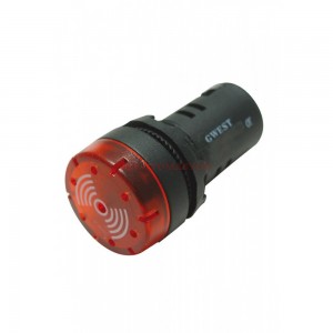 22DS/MS24 24V 22mm Sesli Led Flaşör İkazlı Buzzer