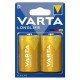 Varta 4120 Longlife Alkalin D Büyük Boy Pil 2'li Paket