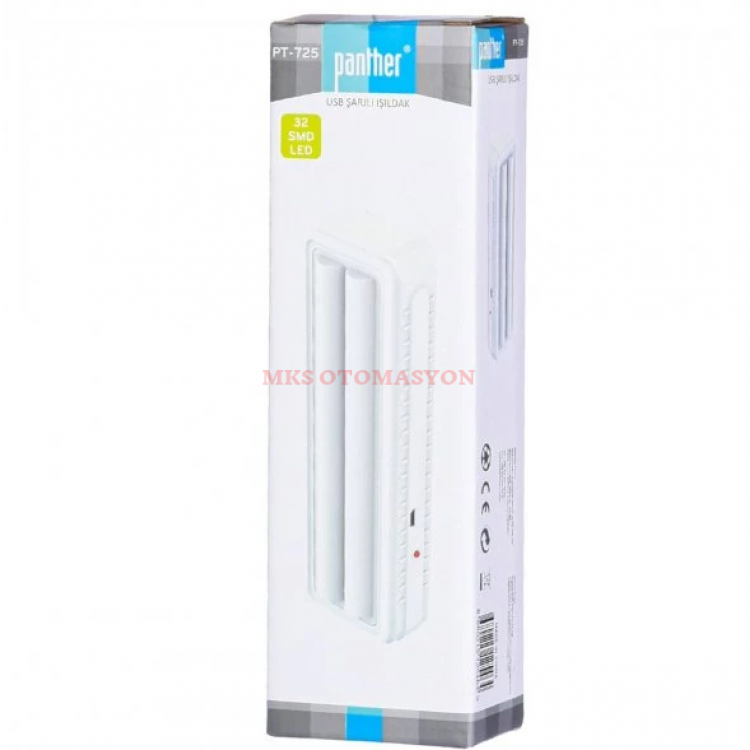 Panther PT-725 32 Smd Led Usb Şarjlı Işıldak Panther PT-725 32 Smd Led Usb Şarjlı Işıldak