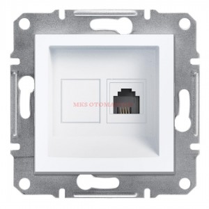 SCHNEIDER ELECTRIC EPH4170121 ASFORA BEYAZ TEKLİ RJ11 TELEFON PRİZİ ÇERÇEVESİZ SCHNEIDER ELECTRIC EPH4170121 ASFORA BEYAZ TEKLİ RJ11 TELEFON PRİZİ ÇERÇEVESİZ