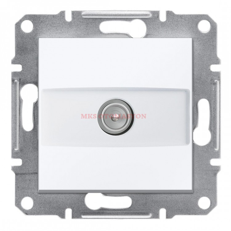 SCHNEIDER ELECTRIC EPH3270321 ASFORA BEYAZ TV PRİZİ 8DB GEÇİŞLİ ÇERÇEVESİZ