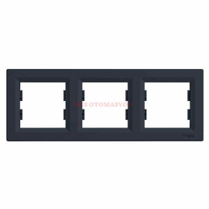 EPH5800371 ASFORA ANTRASİT ÜÇLÜ YATAY ÇERÇEVE