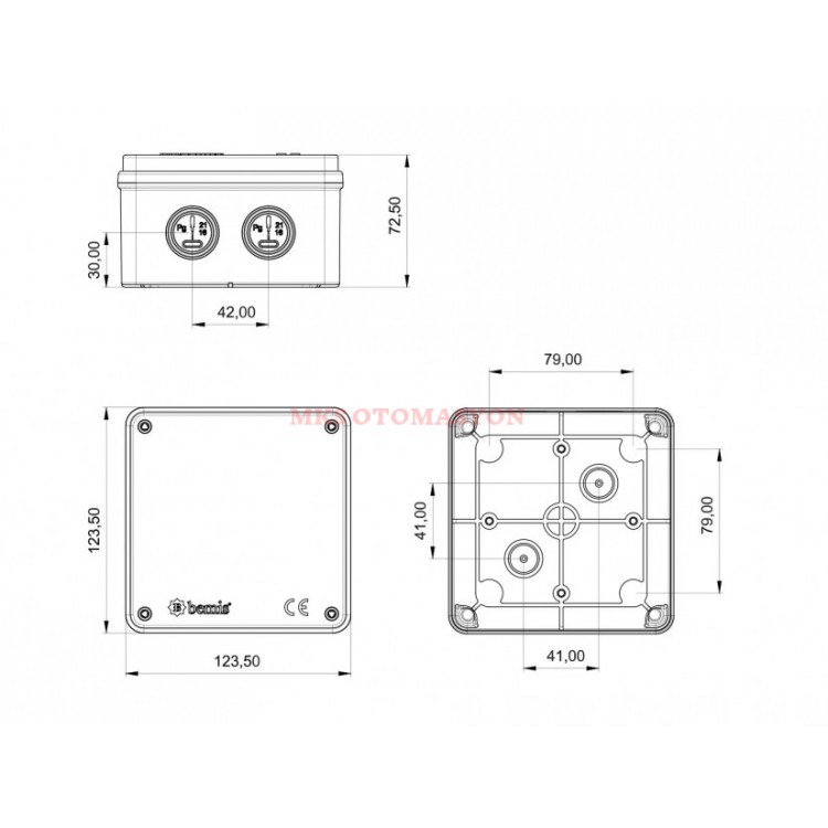 Plastik Buat 120x120x70 BEMİS