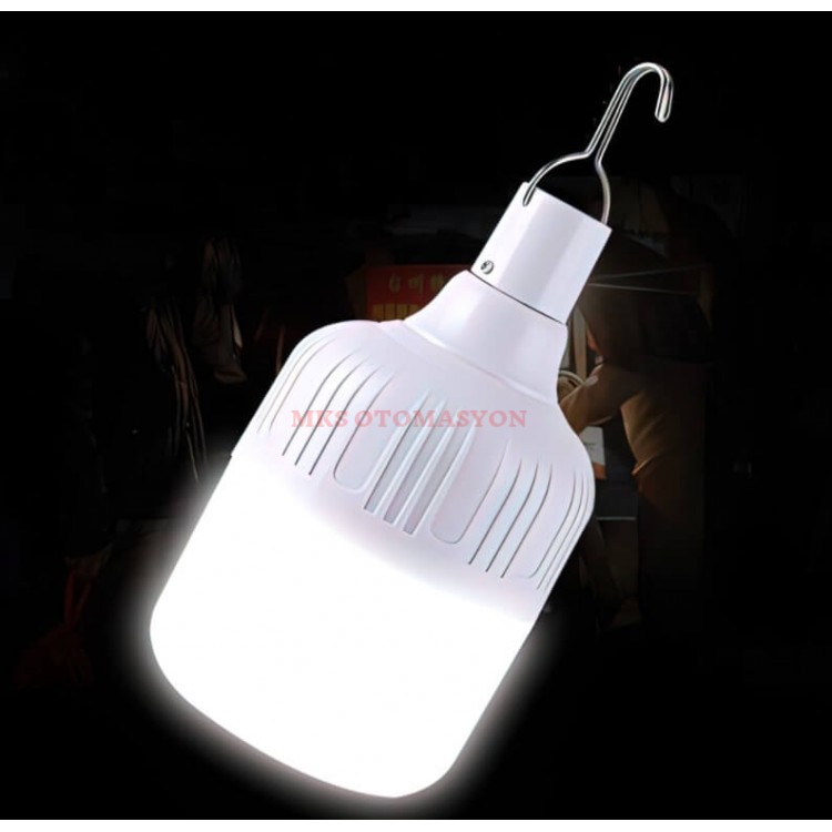 CT-4279 30W Taşınabilir Şarjlı Led Ampul Cata