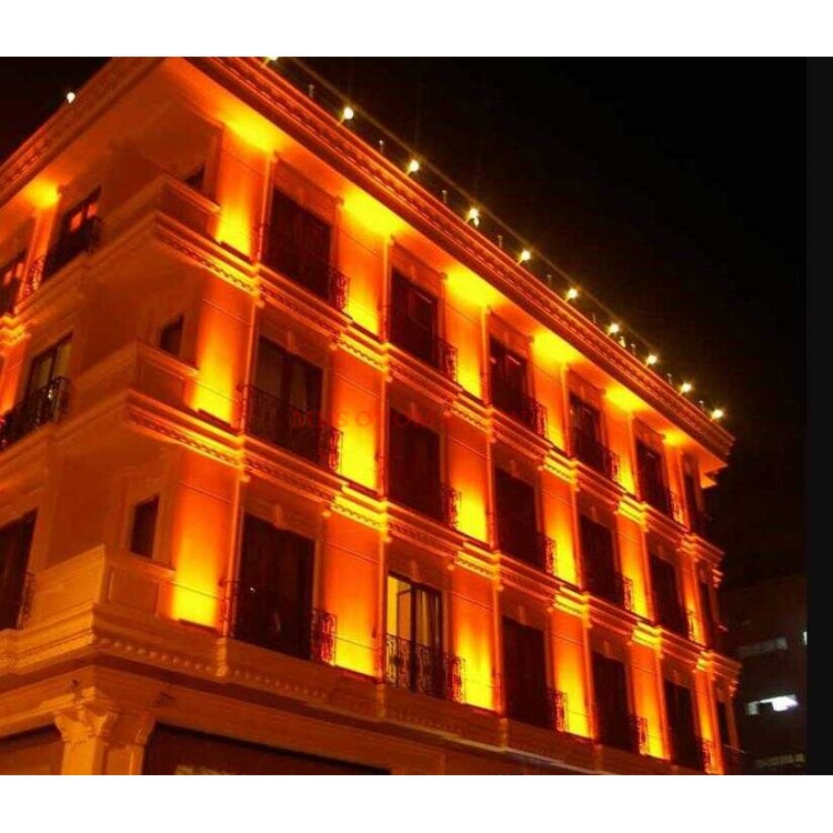 Cata 12 Watt Gold Wallwasher 30 cm Amber Renk CT-4695