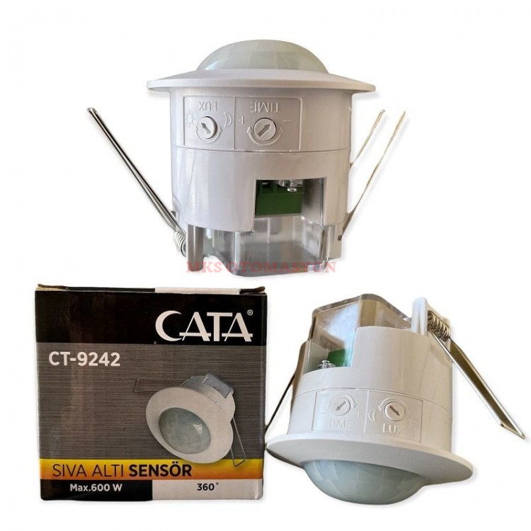 Cata CT-9242 360 Derece Sıva Altı 600W Hareket Sensörü