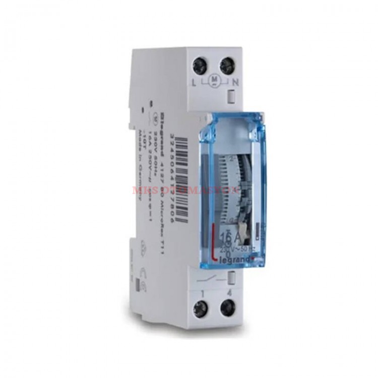 Legrand 4127-90 Sigorta Tipi Mekanik Zaman Saati