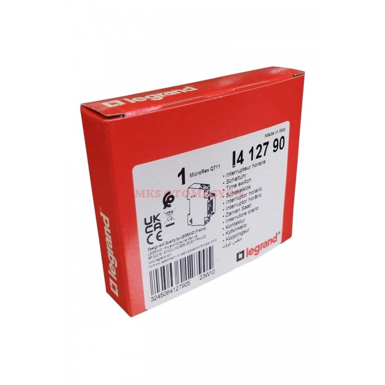 Legrand 4127-90 Sigorta Tipi Mekanik Zaman Saati