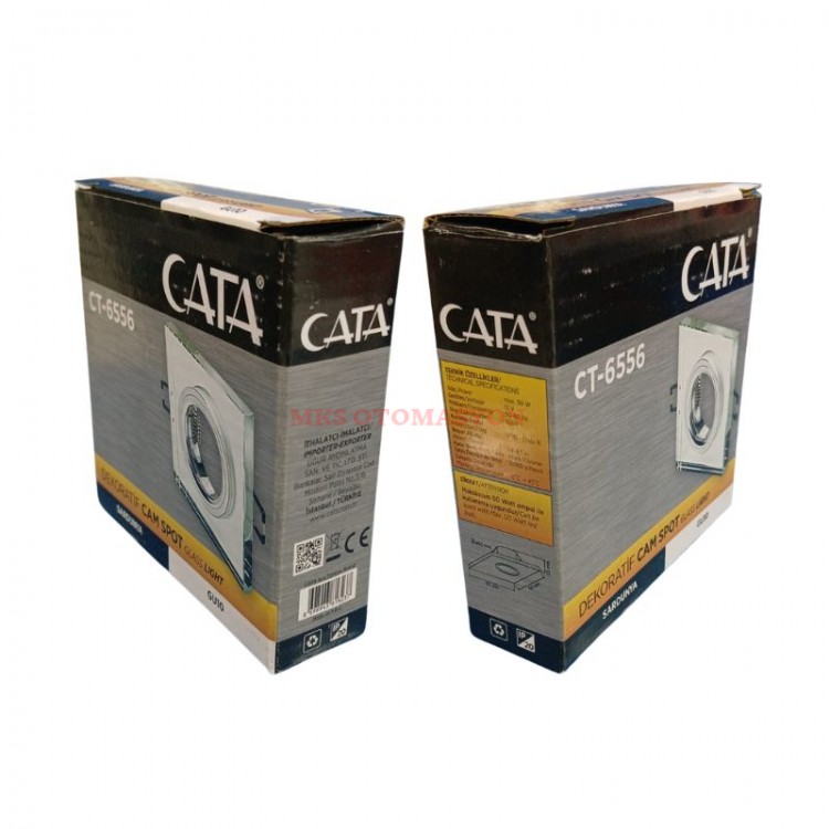 Cata CT-6556 Sardunya Cam Spot Armatür Cata CT-6556 Sardunya Cam Spot Armatür