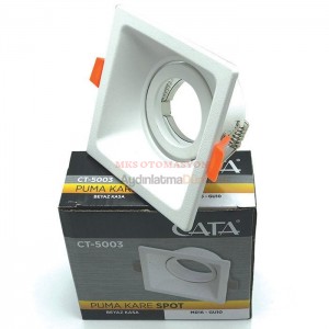 Cata CT-5003 Puma Kare Spot Beyaz Kasa