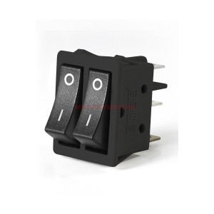 Emas A12B5H10 1NA 1NA 30x22mm Siyah Gövdeli Köprülü Işıksız Anahtar