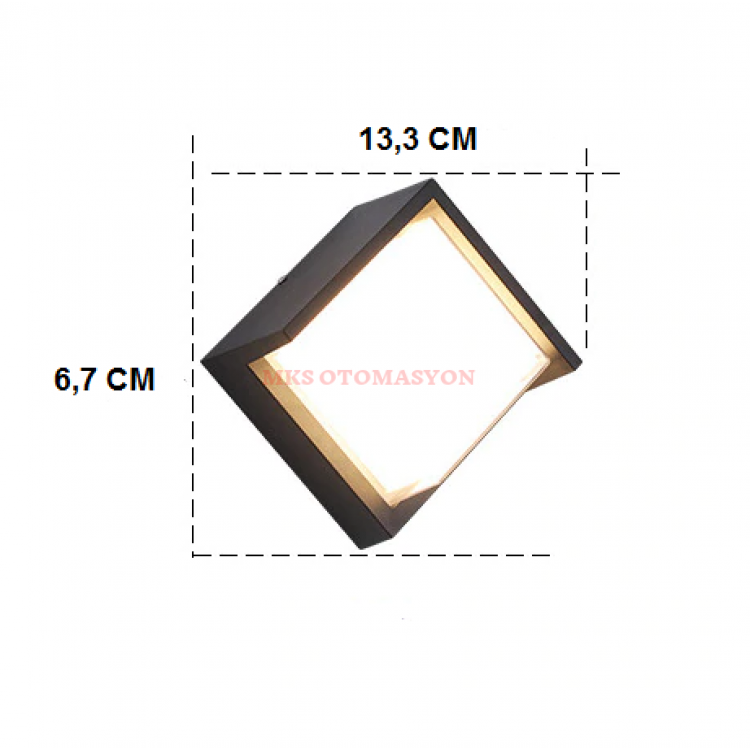 Cata CT-7078 Sıva Üstü Led Aplik 7w Günışığı Renk