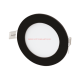 Cata CT-5152 6W Slim Panel LED Armatür - 6400K Beyaz Işık - Siyah Kasa
