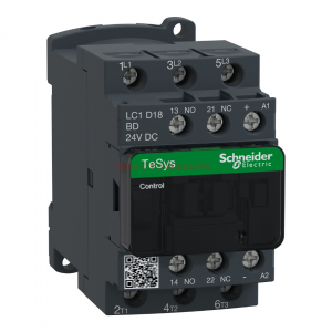 Schneider LC1DT18BD Tesys D 24V DC 4NA 4P Ac1 18A Kontaktör