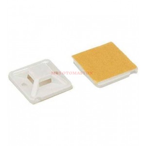 Gwest HW-4A 28x28 mm Beyaz Yapışkanlı Kroşe (100 Adet)