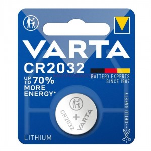 Varta CR2032 3V Lityum Düğme Pil (Tekli Blister Paket)