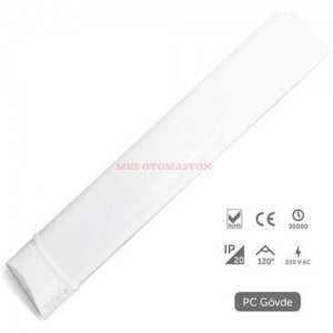 Inoled 36W LED Bant Armatür Beyaz 6500K 120CM IN-TLS-2907-01