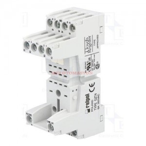 Relpol 4 Kontak Röle Soketi GZT4-Szare