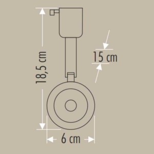 Cata CT-5338 25w Hermes Ray Spot Armatür 3000K Gün Işığı