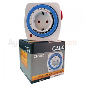 Cata CT-9180 3680W Zaman Ayarlı Mekanik Priz