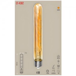 Cata Ct-4302 6W Dekoratif Rustik Ampul / Amber