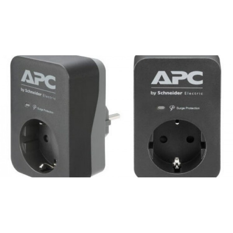 Schneider Electric APC Tekli Akım Korumalı Priz, PME1WB-GR Schneider Electric APC Tekli Akım Korumalı Priz, PME1WB-GR